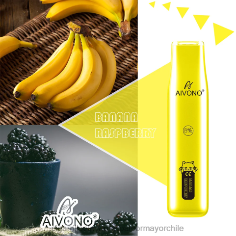 Aivono AIM CAT 400 frambuesa plátano 4J88D334 - Cigarrillo Electrónico Desechable