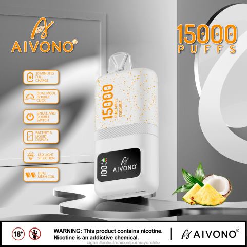 Aivono AIM magic 15000 coco piña 4J88D72 - Cigarrillo Electrónico Sin Nicotina