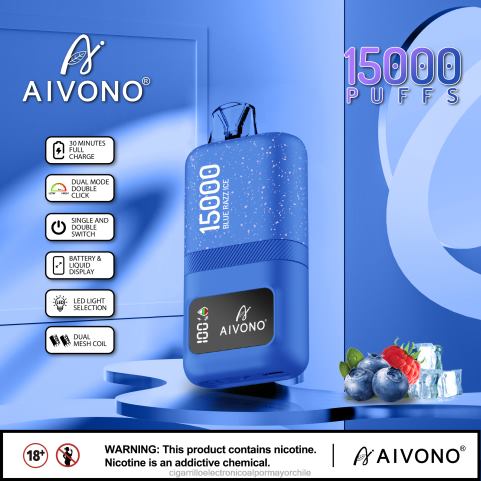 Aivono AIM magic 15000 hielo azul 4J88D64 - Cigarrillo Electrónico Desechable