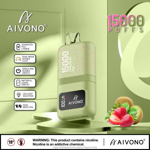 Aivono AIM magic 15000 kiwi fresa 4J88D63 - Cigarrillo Electrónico Vape