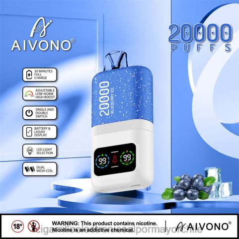 Aivono AIM magic 20000 hielo de arándanos 4J88D73 - Cigarrillo Electrónico Vape