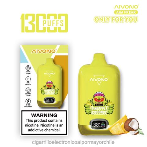 Aivono AIM FREAK 13000 coco piña 4J88D248 - Cigarrillo Electrónico Para Dejar De Fumar