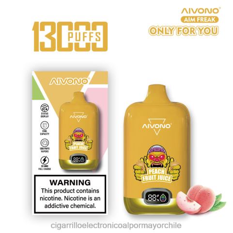 Aivono AIM FREAK 13000 jugo de durazno 4J88D245 - Cigarrillo Electrónico Precio