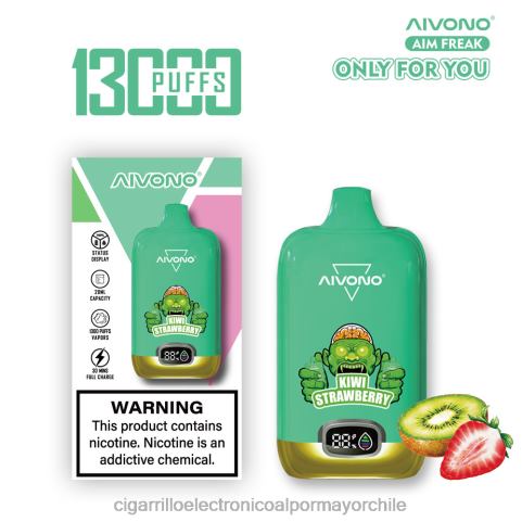 Aivono AIM FREAK 13000 kiwi fresa 4J88D246 - Cigarrillo Electrónico Para Dejar De Fumar Precio