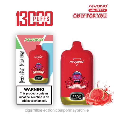 Aivono AIM FREAK 13000 sandía 4J88D244 - Cigarrillo Electrónico Desechable