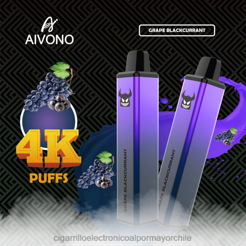 Aivono AIM FREAK 4000 grosella negra de uva 4J88D259 - Cigarrillo Electrónico Precio Chile