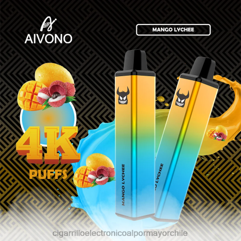 Aivono AIM FREAK 4000 lichi de mango 4J88D262 - Cigarrillo Electrónico Sin Nicotina