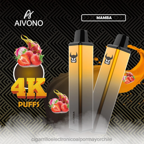 Aivono AIM FREAK 4000 manba 4J88D252 - Cigarrillo Electrónico Sin Nicotina