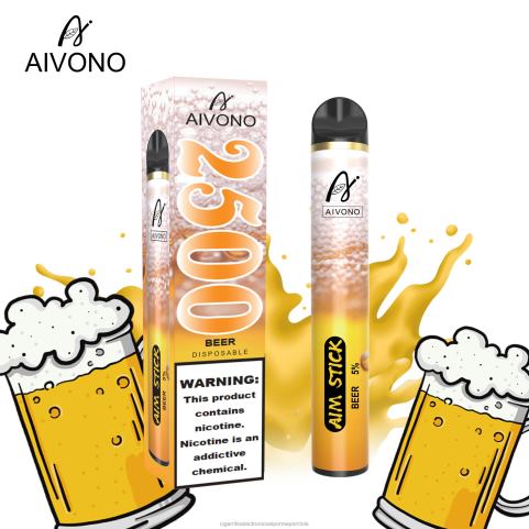 Aivono AIM STICK 2500 cerveza 4J88D148 - Cigarrillo Electrónico Para Dejar De Fumar