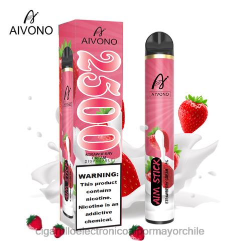 Aivono AIM STICK 2500 crema de fresa 4J88D155 - Cigarrillo Electrónico Precio