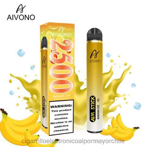Aivono AIM STICK 2500 hielo de plátano 4J88D151 - Cigarrillo Electrónico Recargable