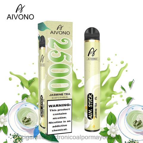 Aivono AIM STICK 2500 té de jazmín 4J88D157 - Cigarrillo Electrónico Con Nicotina