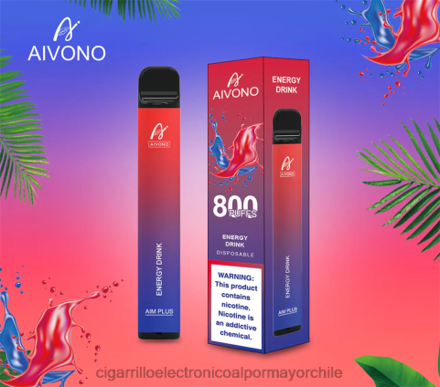Aivono AIM PLUS 800 bebida energética 4J88D201 - Cigarrillo Electrónico Recargable