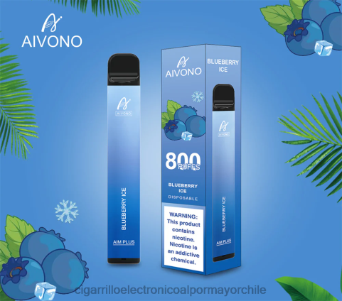 Aivono AIM PLUS 800 hielo de arándanos 4J88D175 - Cigarrillo Electrónico Precio