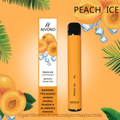 Aivono AIM PLUS 800 hielo de durazno 4J88D190 - Cigarrillo Electronico Chile