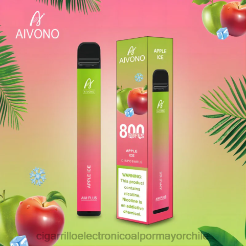 Aivono AIM PLUS 800 hielo de manzana 4J88D170 - Cigarrillo Electronico Chile