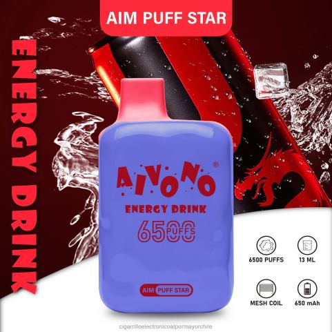 Aivono AIM PUFF STAR 6500 bebida energética 4J88D293 - Cigarrillo Electrónico Vape