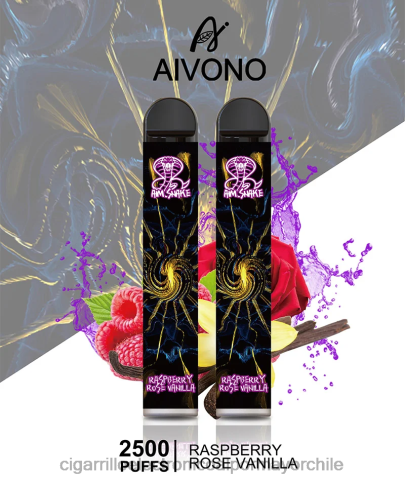 Aivono AIM SNAKE 2500 frambuesa rosa vainilla 4J88D317 - Cigarrillo Electrónico Con Nicotina