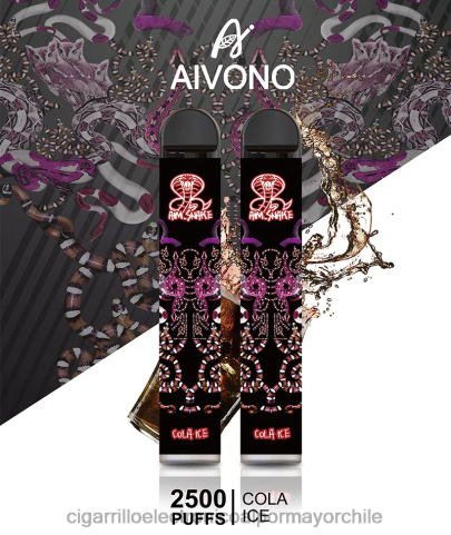 Aivono AIM SNAKE 2500 hielo de cola 4J88D301 - Cigarrillo Electrónico Recargable
