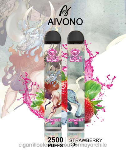 Aivono AIM SNAKE 2500 hielo de fresa 4J88D319 - Cigarrillo Electrónico Precio Chile