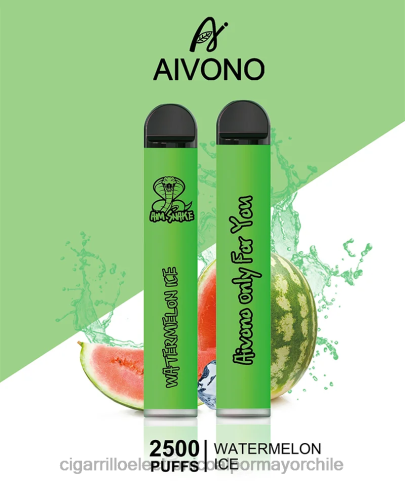 Aivono AIM SNAKE 2500 hielo de sandia 4J88D321 - Cigarrillo Electrónico Recargable
