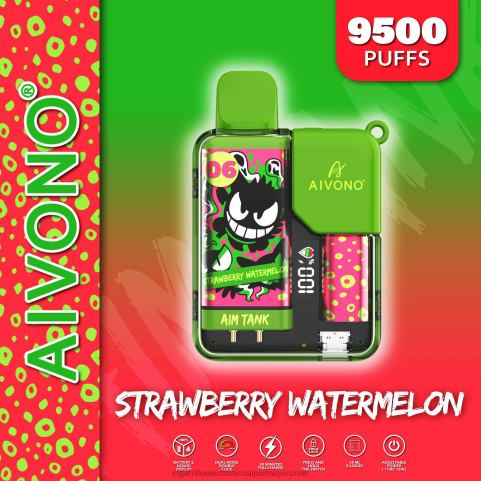 Aivono AIM TANK 9500 sandia fresa 4J88D46 - Cigarrillo Electrónico Para Dejar De Fumar Precio