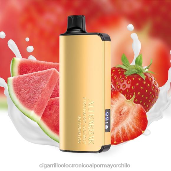 Alibarbar Ingot 20000 vaporizadores desechables sandía coco fresa 2HN2V43 - Cigarrillo Electrónico Recargable