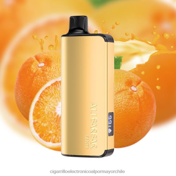 Alibarbar Ingot 9000 vaporizadores desechables atardecer california 2HN2V16 - Cigarrillo Electrónico Sin Nicotina