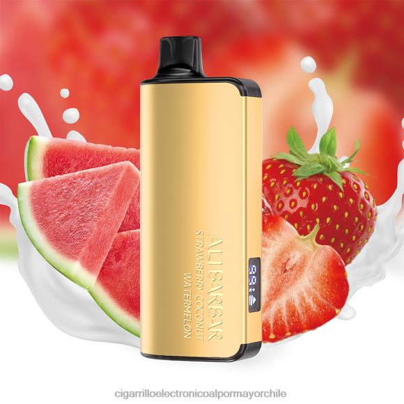 Alibarbar Ingot 9000 vaporizadores desechables sandía coco fresa 2HN2V24 - Cigarrillo Electrónico Vape