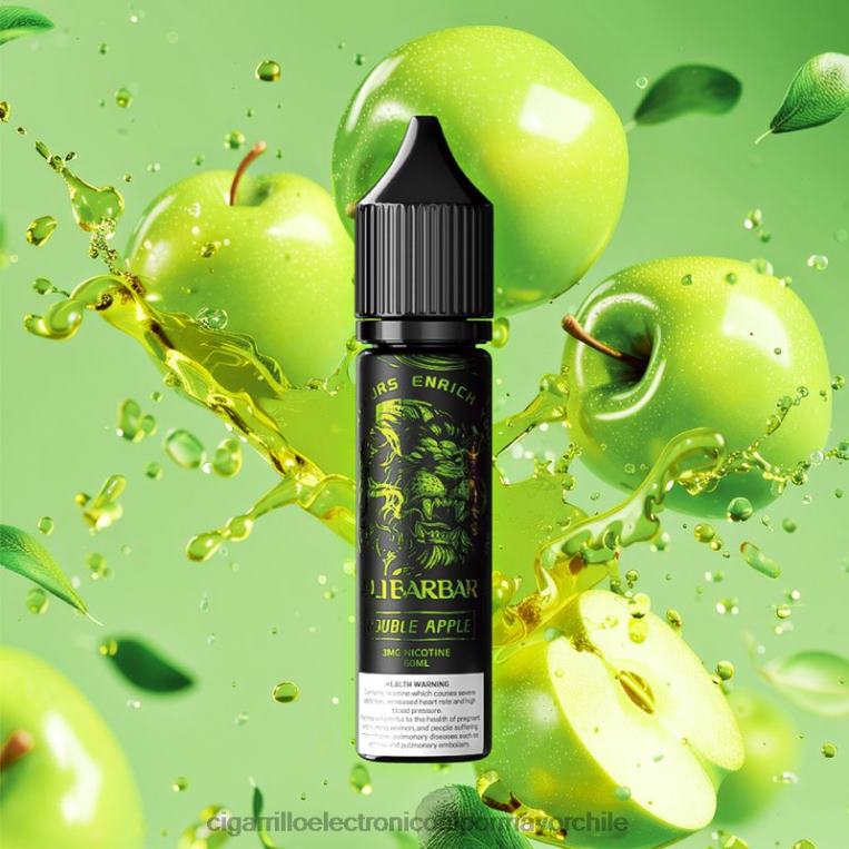 Alibarbar muelle de ónix para cachimba manzana doble D0R64111 - Cigarrillo Electrónico Para Dejar De Fumar