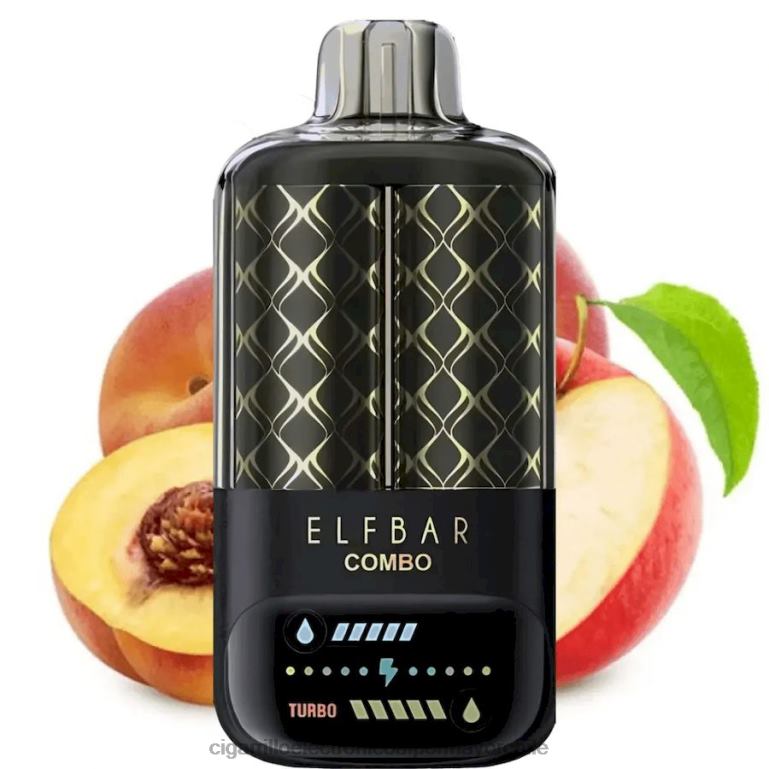 manzana y durazno jugosa
