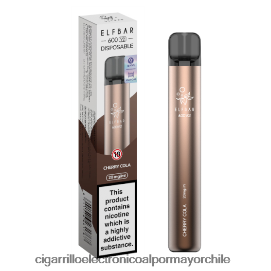 cola de cereza 8V60V0280 Cigarrillo Electronico Chile - ELFBAR 600V2 20 mg