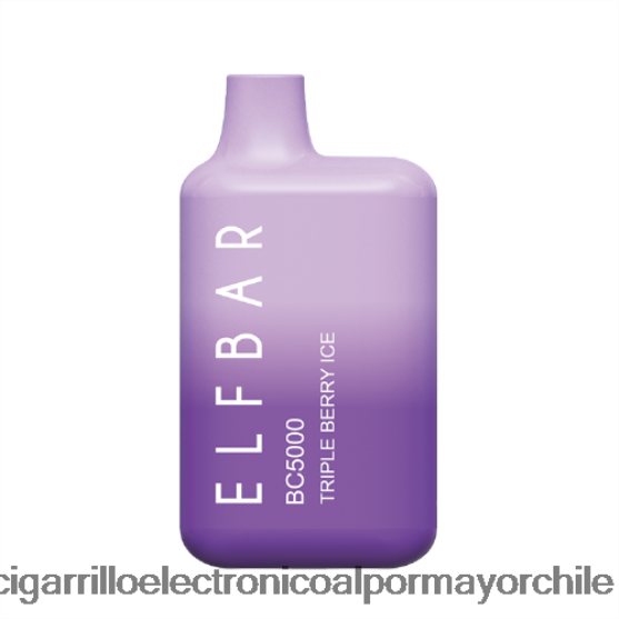 hielo de triple baya
