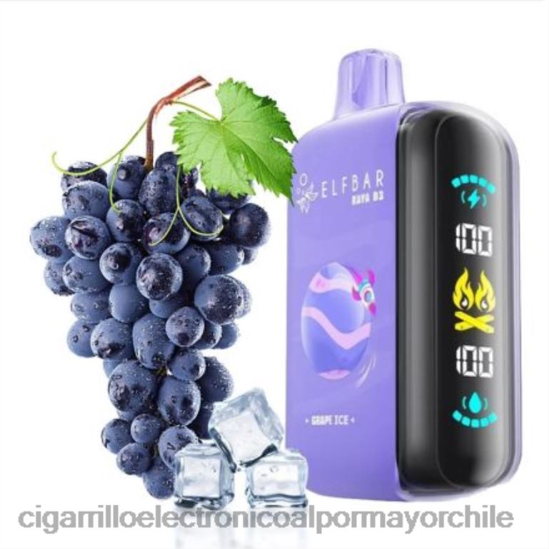 Cigarrillo Electrónico Recargable 4T8241 Elf Bar Raya D3 25000 desechable