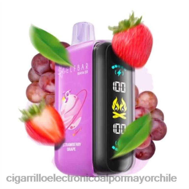 Cigarrillo Electrónico Recargable 4T8241 Elf Bar Raya D3 25000 desechable