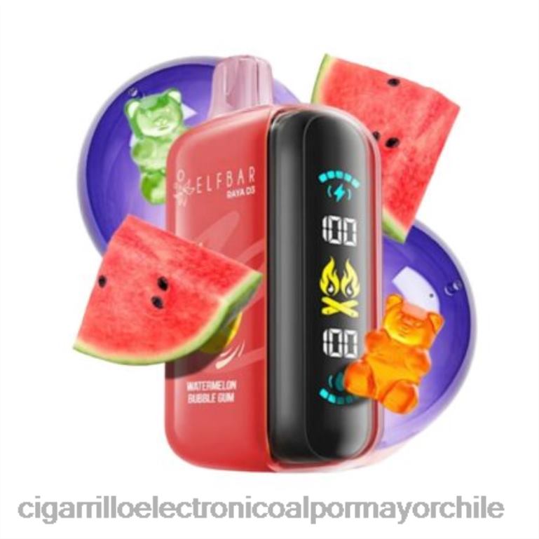 Cigarrillo Electrónico Recargable 4T8241 Elf Bar Raya D3 25000 desechable