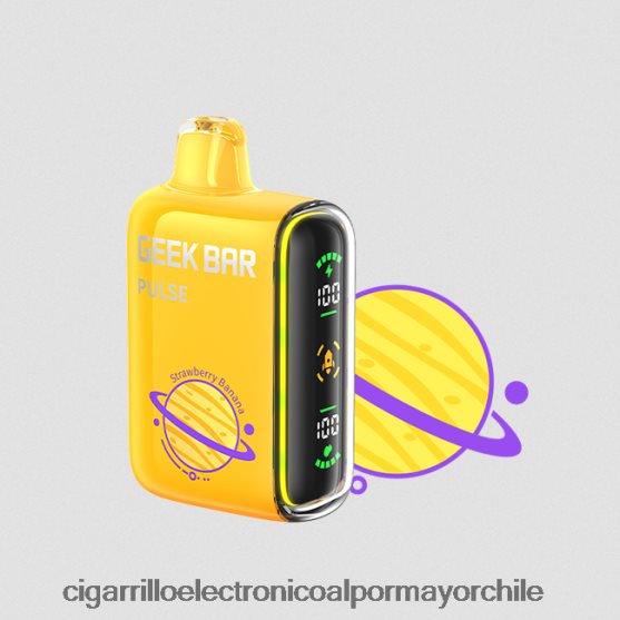 Fresa plátano 8V60V075 Cigarrillo Electrónico Precio - GEEK BAR Pulse edición planeta 7500 inhalaciones/15000 inhalaciones