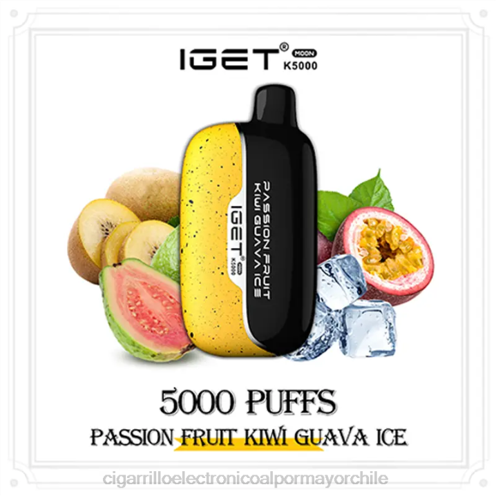 maracuyá kiwi hielo de guayaba