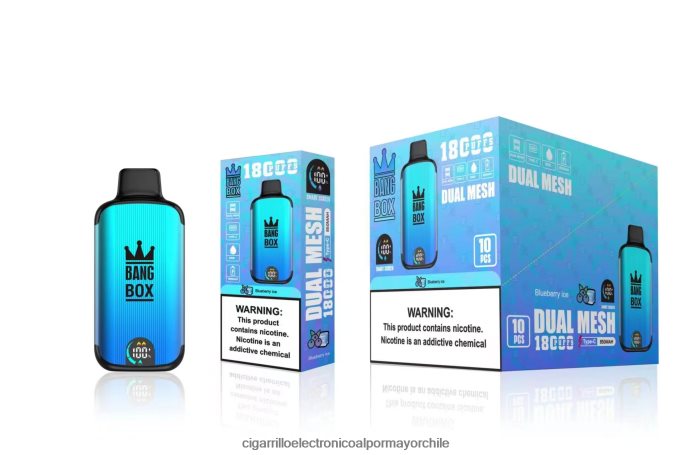 Bang Box 18000 bocanadas hielo de arándanos J0LV2690 - Cigarrillo Electrónico Sin Nicotina