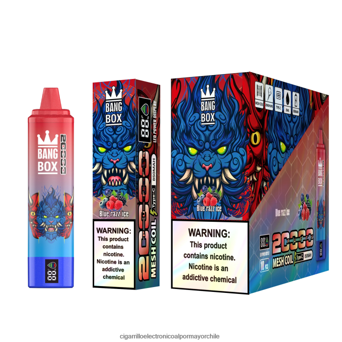 Bang Box 20000 hielo azul J0LV2659 - Cigarrillo Electrónico Vape