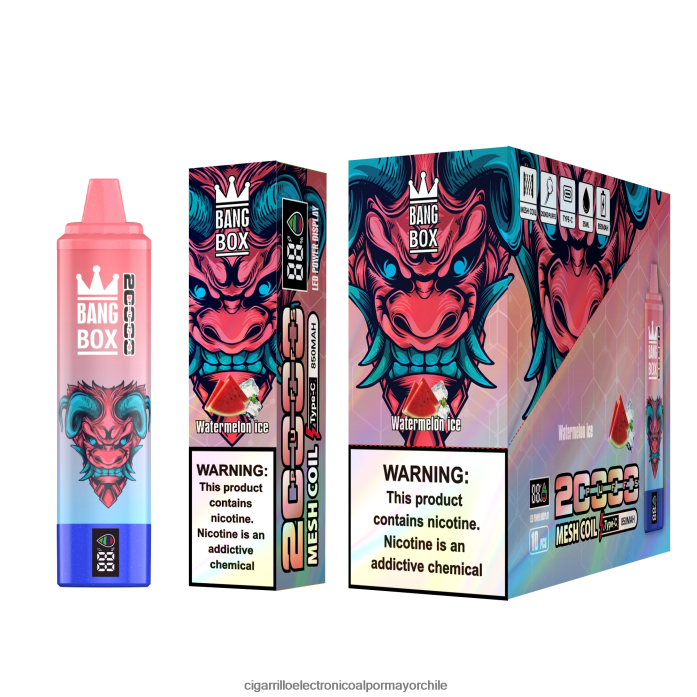 Bang Box 20000 hielo de sandia J0LV2656 - Cigarrillo Electrónico Recargable