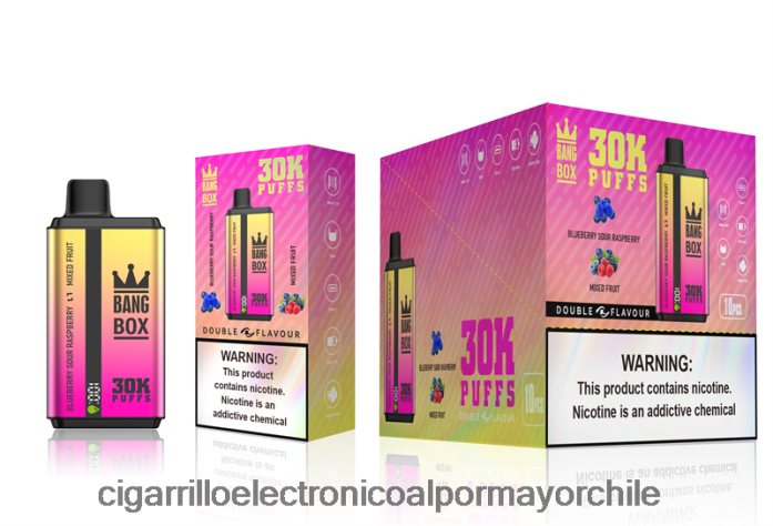 Bang Box 30000 inhalaciones de dos sabores. arándanos, frambuesa ácida y frutas mixtas J0LV2666 - Cigarrillo Electrónico Para Dejar De Fumar