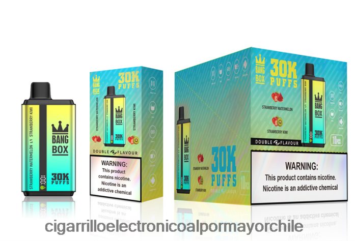 Bang Box 30000 inhalaciones de dos sabores. sandía fresa y kiwi fresa J0LV2664 - Cigarrillo Electrónico Para Dejar De Fumar Precio