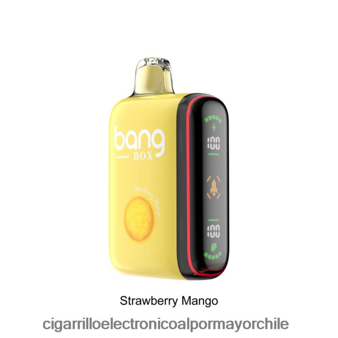 Bang Box Pantalla de potencia inteligente de 9000-18000 inhalaciones mango fresa J0LV2635 - Cigarrillo Electrónico Precio