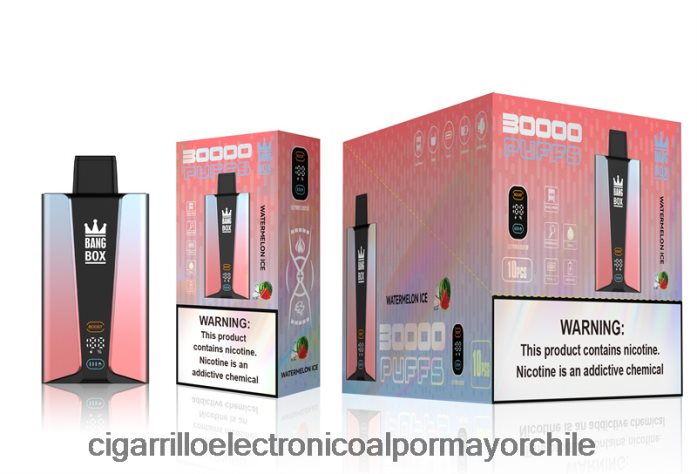 Bang Box Pantalla inteligente de 30000 inhalaciones hielo de sandia J0LV2686 - Cigarrillo Electrónico Para Dejar De Fumar