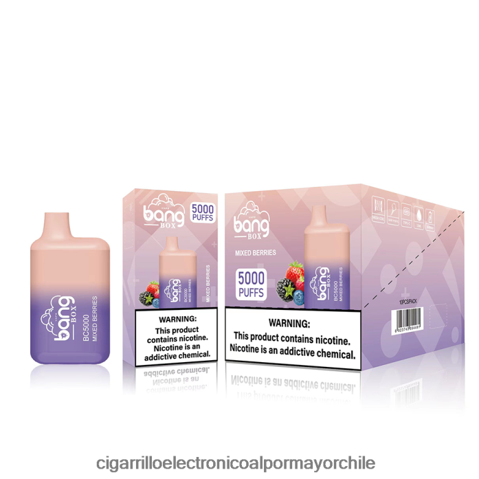 Bang Box bc5000 desechable J0LV2687 - Cigarrillo Electrónico Precio Chile