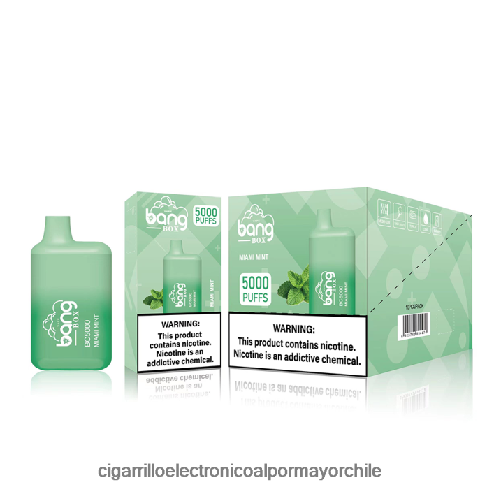 Bang Box bc5000 desechable J0LV2687 - Cigarrillo Electrónico Precio Chile