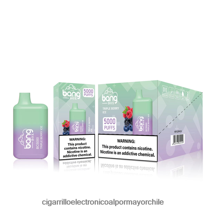 Bang Box bc5000 desechable J0LV2687 - Cigarrillo Electrónico Precio Chile