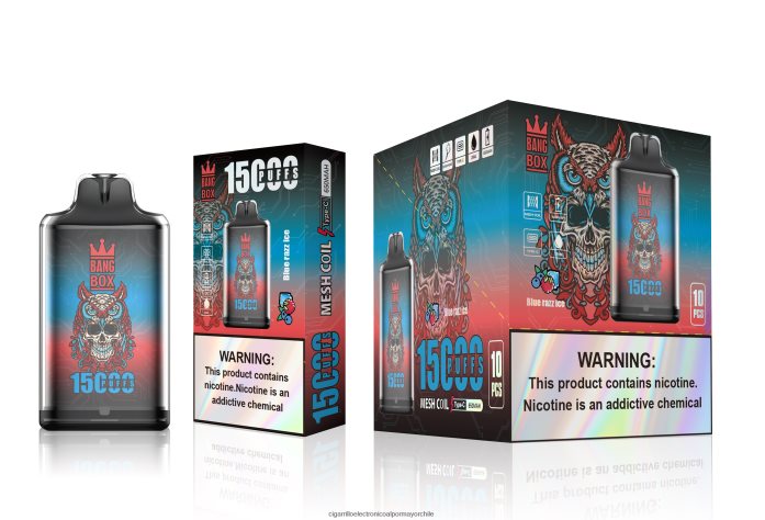 Bang Box s1-15000 bocanadas hielo azul J0LV26108 - Cigarrillo Electronico Chile