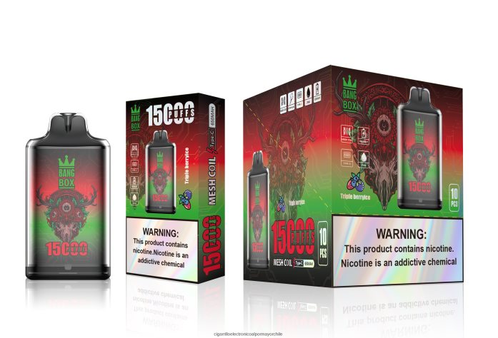 Bang Box s1-15000 bocanadas hielo de triple baya J0LV26104 - Cigarrillo Electrónico Para Dejar De Fumar Precio